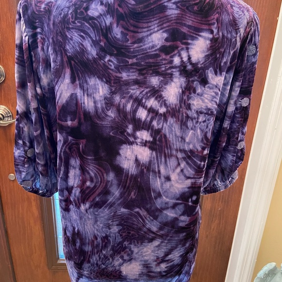 Johnny Was Junia Lisbon Button down floral embroidery top size Med - Picture 3 of 12